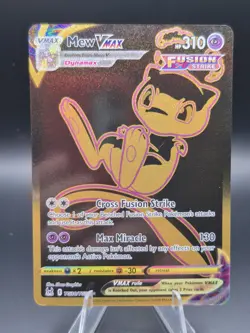 Pokemon Mew VMAX TG30/TG30 Lost Origin Trainer Gallery Full Art Holo Card TCG - Image 1