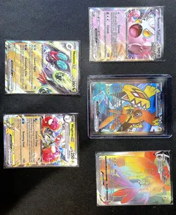 13 Card Pokemon Lot 4 EX (Holos) 1 VMAX (Holo) - Image 3