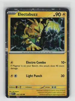 Electabuzz - (Cosmos Holo) Promo Miscellaneous Cards & Products 125/165 NM - Image 1