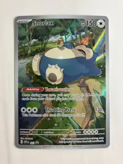 Snorlax 051 Sv: Scarlet & Violet Promo Cards Holo - Image 1