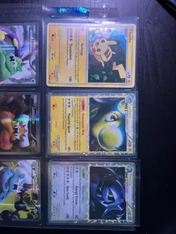 POKEMON RARE BINDER PAGE (9 CARDS) - Image 2
