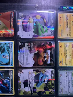 POKEMON RARE BINDER PAGE (9 CARDS) - Image 3