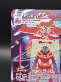 Deoxys VMAX ULTRA RARE GG45/ GG70 Crown Zenith Pokemon Holo Full Art Card TCG - Image 2