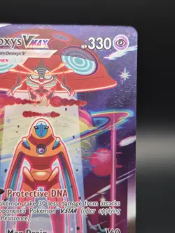 Deoxys VMAX ULTRA RARE GG45/ GG70 Crown Zenith Pokemon Holo Full Art Card TCG - Image 3