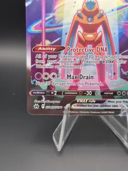 Deoxys VMAX ULTRA RARE GG45/ GG70 Crown Zenith Pokemon Holo Full Art Card TCG - Image 5