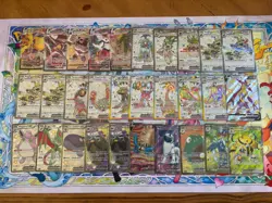 Pokemon Cards Full Art Lot Vmax V ex Scarlet Violet Sword Shield Mixed - Image 1