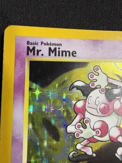 Pokemon Mr. Mime Jungle 6/64 Holo 1999 WOTC TCG Card - LP - Image 3