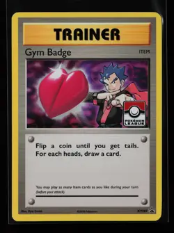Gym Badge (Koga) XY207 Holo XY Promos League Stamped Pokemon Card - Image 1