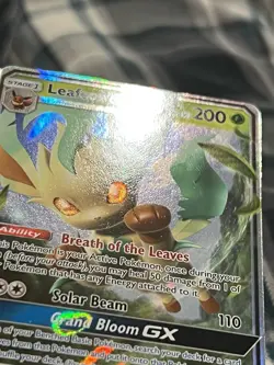 1X Leafeon GX - 13/156 - Pokemon Ultra Prism Sun & Moon Ultra Rare Card - NM - Image 4