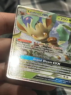 1X Leafeon GX - 13/156 - Pokemon Ultra Prism Sun & Moon Ultra Rare Card - NM - Image 5