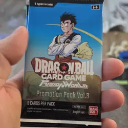 Bandai Dragon Ball Super Card Game Promotion Pack Vol.3 Promo 2 Packs English - Image 1