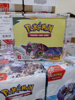 Pokemon TCG SWSH Evolving Skies Booster Box 36 Sealed Packs w/ Acrylic Case - Image 2