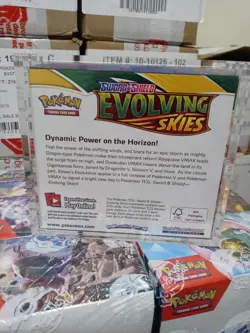 Pokemon TCG SWSH Evolving Skies Booster Box 36 Sealed Packs w/ Acrylic Case - Image 5