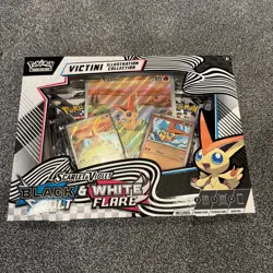 Pokemon TCG Victini Illustration Collection Box Promo & Black White Booster Pack - Image 1
