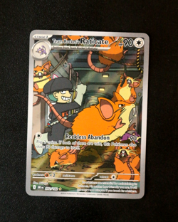 Pokemon Card TCG - Team Rocket's Raticate 202/182 - Destined Rivals - IR - NM ⭐ - Image 1