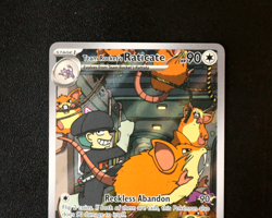 Pokemon Card TCG - Team Rocket's Raticate 202/182 - Destined Rivals - IR - NM ⭐ - Image 2