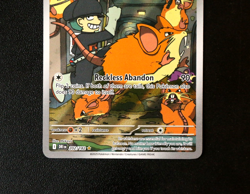 Pokemon Card TCG - Team Rocket's Raticate 202/182 - Destined Rivals - IR - NM ⭐ - Image 3