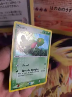 Pokemon Karte Card Treecko Geckarbor Nintendo Wizard Promo Holo Good- - Image 2