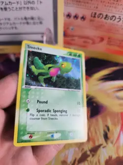Pokemon Karte Card Treecko Geckarbor Nintendo Wizard Promo Holo Good- - Image 3
