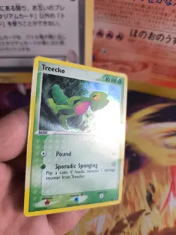 Pokemon Karte Card Treecko Geckarbor Nintendo Wizard Promo Holo Good- - Image 5