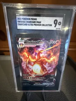 Pokemon 2022 Promo Charizard V, VMAX, VSTAR Ultra Premium Collection SGC 9 Lot - Image 4