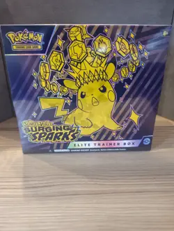 Pokemon TCG: Surging Sparks - ETB (Opened LIVE) - Image 1