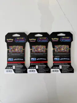 Pokemon Mega Evolution Phantasmal Flames Sleeved Booster 3-Pack Art Bundle - Image 2