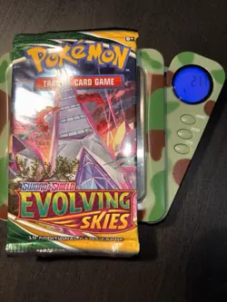 21.7g HEAVY Evolving Skies Booster Pack Sword & Shield Pokemon New/Sealed - Image 1