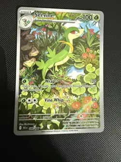 Pokemon TCG Servine 088/086 Holo Black Bolt Illustration Near Mint Condition - Image 1