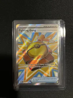 Pokemon TCG Fighting Gong 168/132 Full Art Secret Rare Near Mint - Image 1