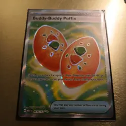 Buddy-Buddy Poffin 167/132 Mega Evolution Full Art Pokemon Card MINT - Image 3