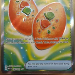 Buddy-Buddy Poffin 167/132 Mega Evolution Full Art Pokemon Card MINT - Image 5