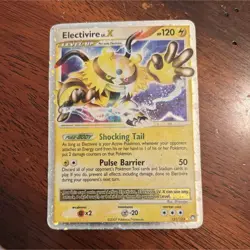 Pokemon Electivire LV.X 121/123 Mysterious Treasures Ultra Rare Holo 120 HP - Image 1