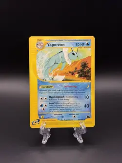 Vaporeon 33/144 English Normal Pokemon Skyridge NM - Image 1