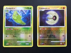 2x Old Pokemon Diamond & Pearl Great Encounters Reverse Holo Card Bundle - 2007 - Image 1