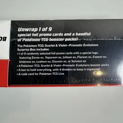 Pokemon Sams Club Prismatic Evolutions Surprise Box & Booster Bundle 2-Pack - Image 4
