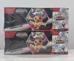 Pokemon Prismatic Evolutions Surprise Box/Booster Sam's Club Bundle (Lot Of 2) - Image 1