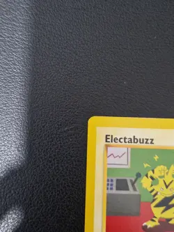 Vintage Pokemon Electabuzz Black Star Promo No 46 Card World Championship 2000 - Image 2