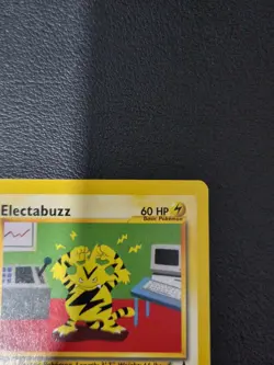 Vintage Pokemon Electabuzz Black Star Promo No 46 Card World Championship 2000 - Image 3