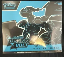 Pokemon Center Elite Trainer Box – Black Bolt w/ Acrylic Case - Image 1