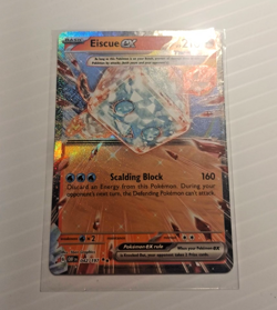 Pokemon Eiscue ex 042/197 Obsidian Flames Double Rare Holo - Image 1