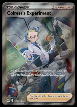 Pokemon Cards Colress's Experiment GG59/GG70 Crown Zenith Galarian Gallery NM *4 - Image 1