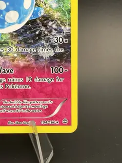 Pokemon TCG Azumarill Primal Clash 104/160 Regular Holo Rare MP - Image 3