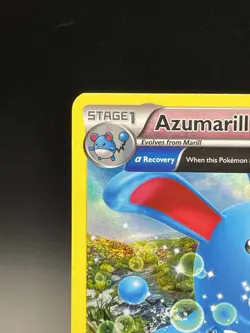 Pokemon TCG Azumarill Primal Clash 104/160 Regular Holo Rare MP - Image 4
