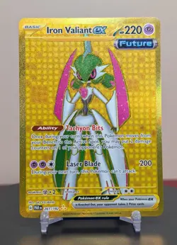 Pokemon Iron Valiant ex #261/182 English Paradox Rift - Image 1