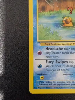 Psyduck No.20 WOTC Black Star Promo Pokemon Card - Image 5