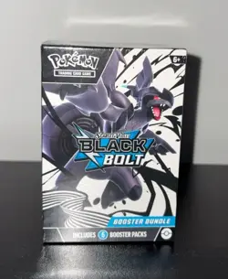 Pokemon TCG Scarlet & Violet Black Bolt Booster Bundle Brand New Factory Sealed - Image 1