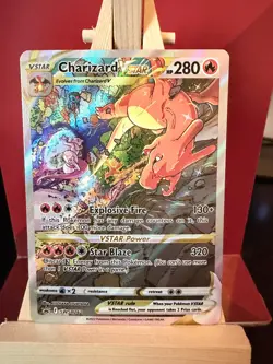 Charizard VSTAR Swsh262 Swsh: Sword & Shield Promo Cards Holo Pokemon Card NM - Image 1