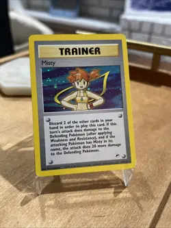 2000 Pokemon Gym Heroes Misty Holo #18/132 - Image 1