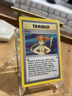 2000 Pokemon Gym Heroes Misty Holo #18/132 - Image 2